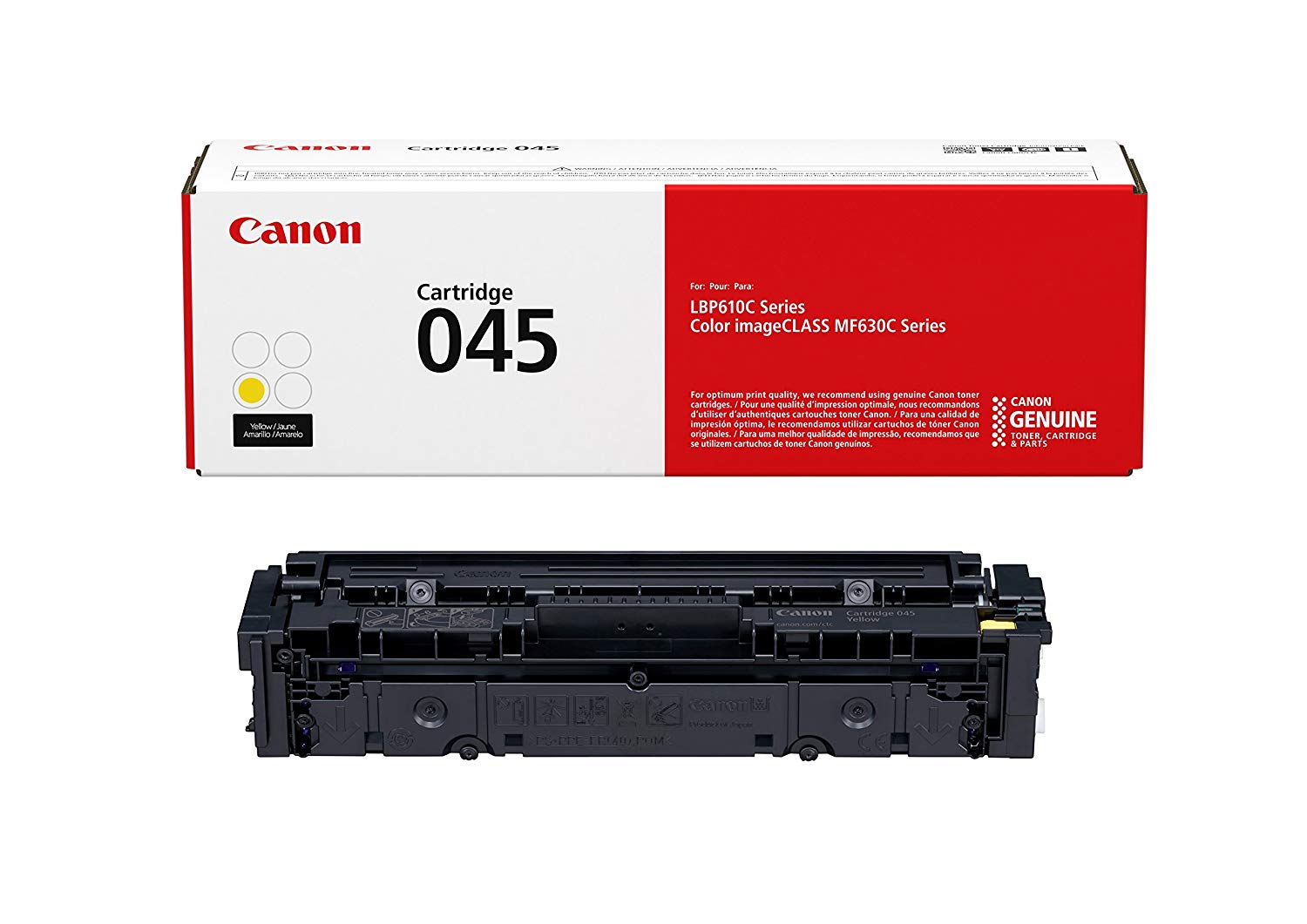 Canon 045Y Yellow Toner Cartridge