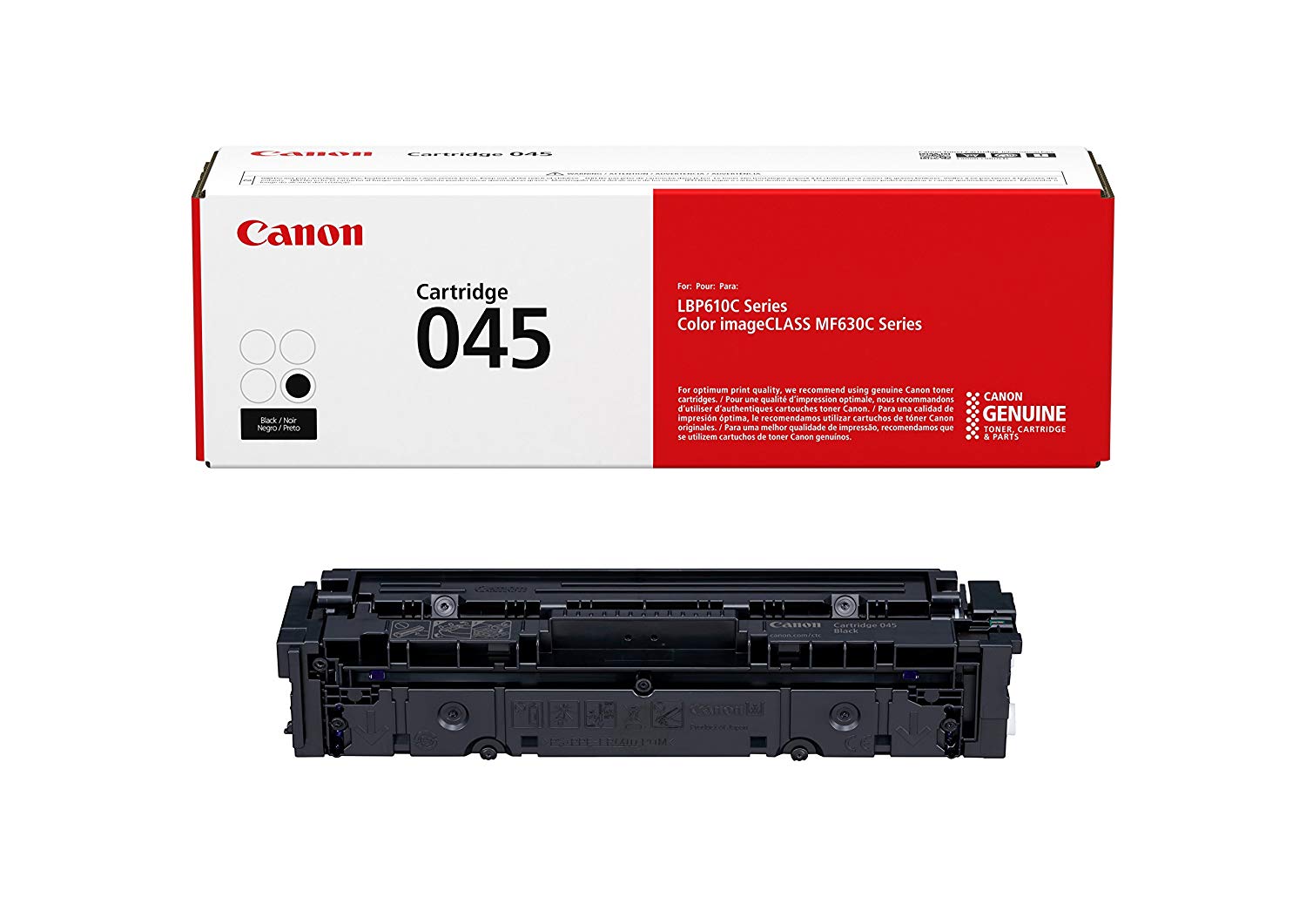 Canon 045BK Black Toner Cartridge