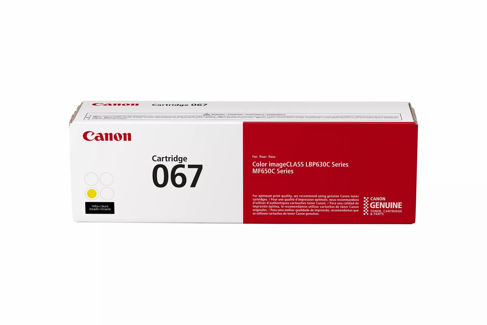 Canon 067 Yellow Toner Cartridge (5099C001AA)