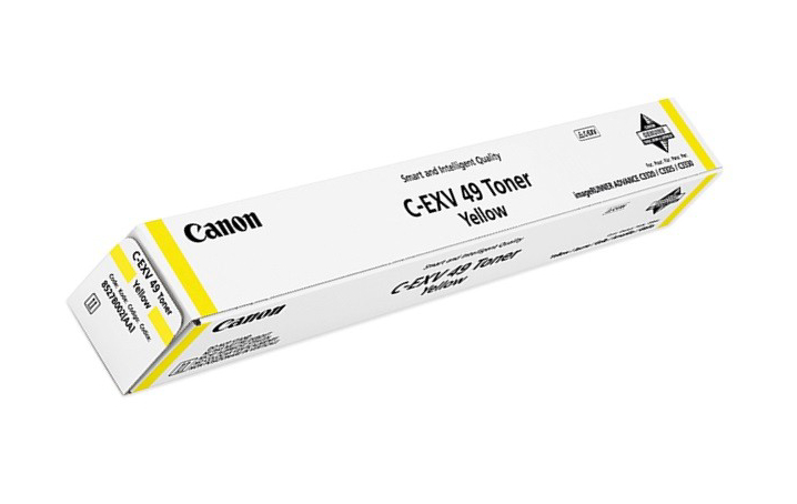 Canon C-EXV 49 Yellow Toner Cartridge (8527B002AA)