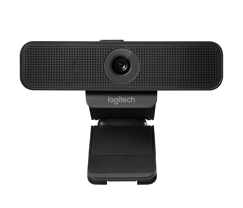 Logitech C925e Webcam with HD Video and Built-In Stereo Microphones - Black