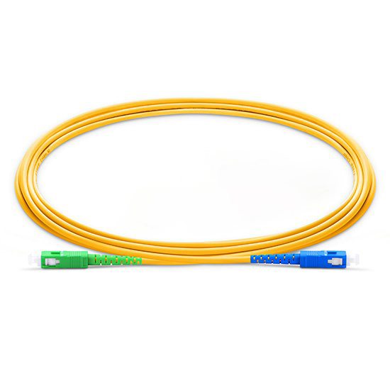 DAD 7M SC UPC - SC APC 9/125 OS2 Simplex Single-Mode Fiber optic patch cord