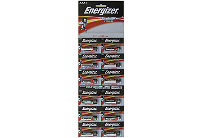 Energizer Alkaline Power – E92BP1X12 AAA Batteries 1.5v AAALR03 (1 X 12)