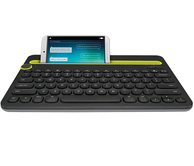 Logitech Bluetooth Multi-Device Keyboard for Computers, Tablets, and Smartphones