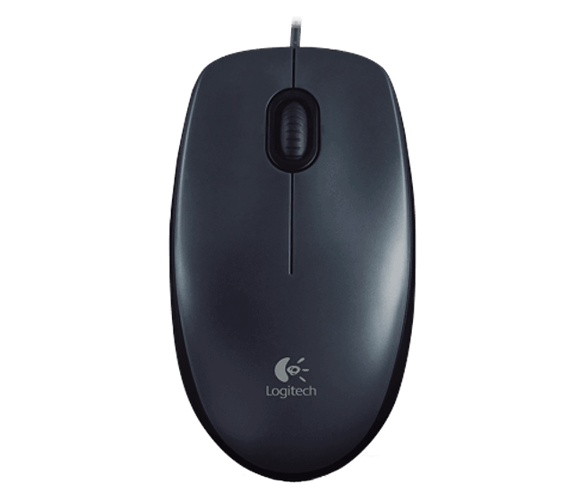 Logitech M100 USB Optical Wired Mouse