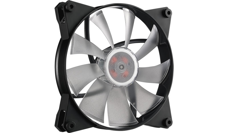 Cooler Master MFY-F4DN-08NPC-R1 MasterFan Pro 140 Air Flow RGB- 140mm High Air Flow RGB Case Fan, Computer Cases CPU Coolers and Radiators