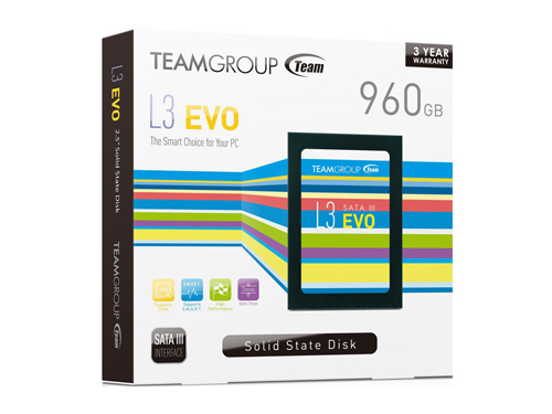 TeamGroup T253LE960GTC101 Solid State Drive (SSD) 960GB L3 Evo