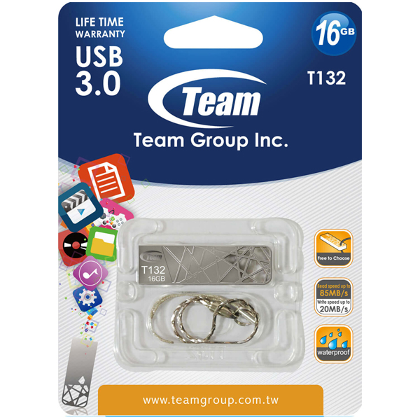 TeamGroup USB 3.0 Flash Drive T132 16GB