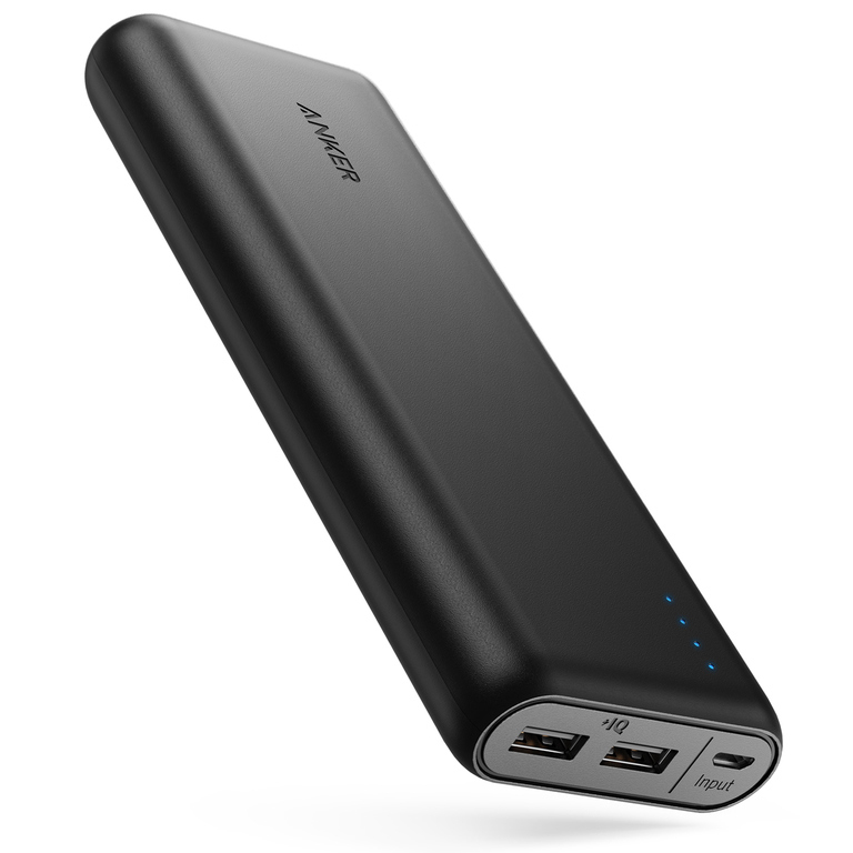 Anker PowerCore 20100 - Ultra High Capacity Power Bank with Most Powerful 4.8A Output, PowerIQ Technology for iPhone, iPad and Samsung Galaxy and More (Black)