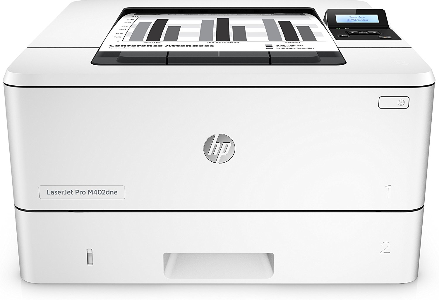 HP LaserJet Pro M402dne Office Black and White Laser Printers (C5J91A)