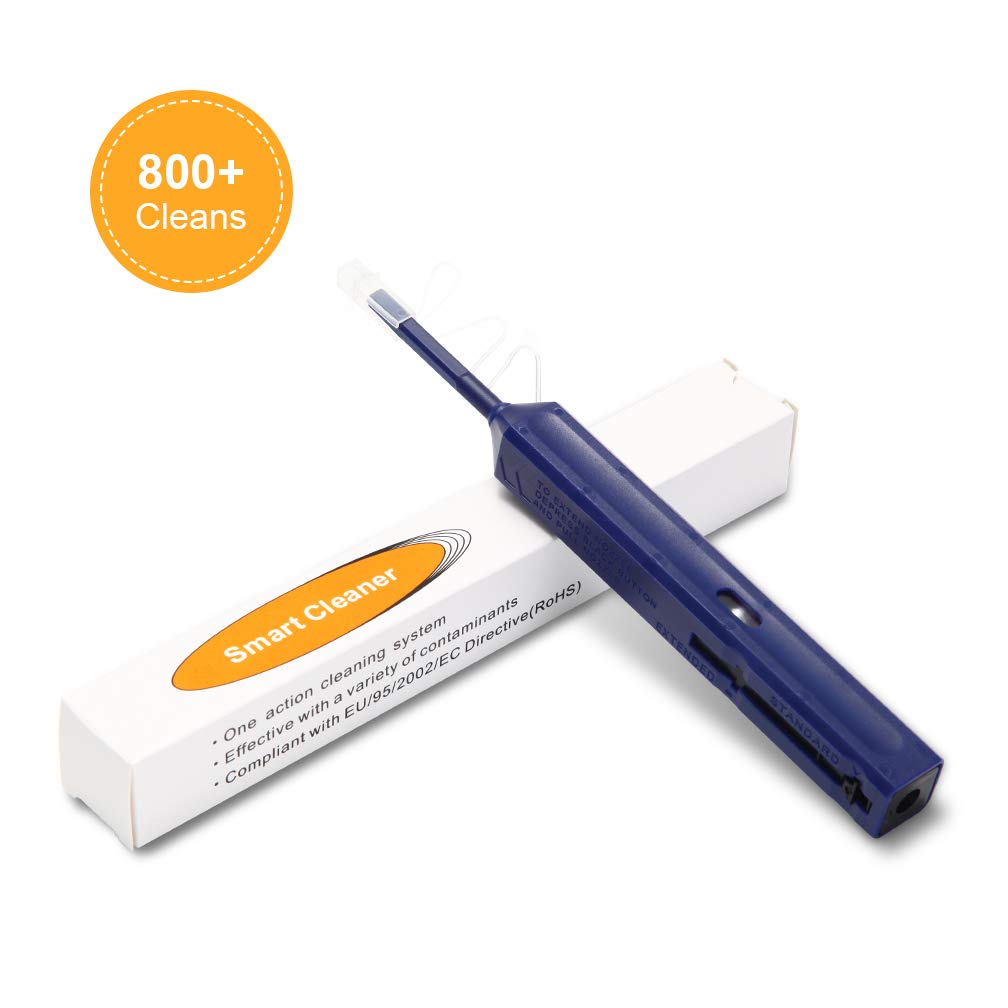 ipolex Fiber Optic Cleaner Pen for 1.25mm LC Connectors and SFP/SFP+/XFP Transceivers (CLEP-125)