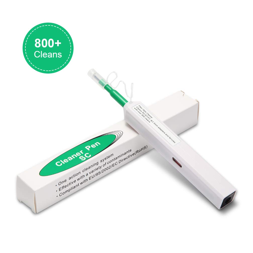ipolex Fiber Optic Cleaner Pen for 2.5mm SC Connectors and GBIC Transceivers (CLEP-250)