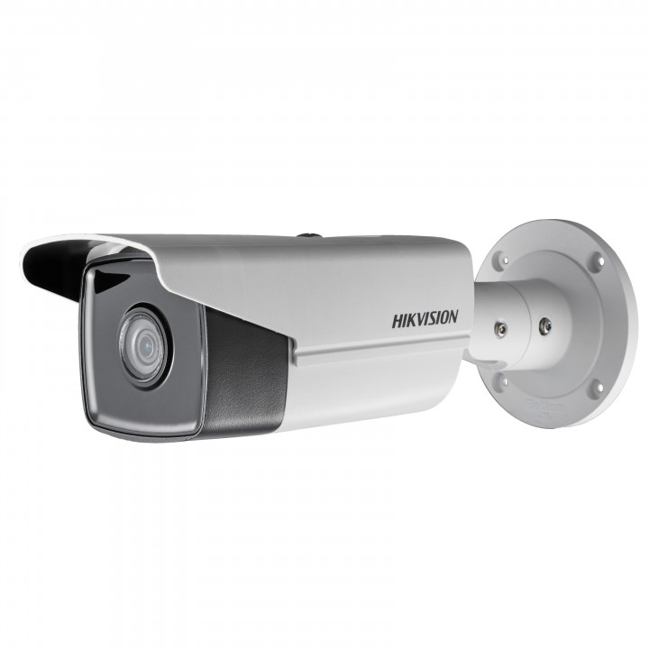 Hikvision DS-2CD2T43G0-I8 is a 4MP bullet IP camera with EXIR LEDs for excellent night time viewing up to 80m
