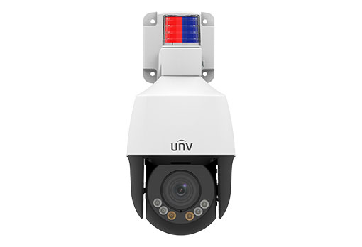 Uniview (IPC675LFW-AX4DUPKC-VG) 5MP LightHunter Active Deterrence Mini PTZ Camera