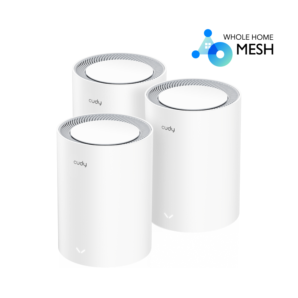 Cudy AX1800 Whole Home Mesh WiFi System (M1800 3-Pack)