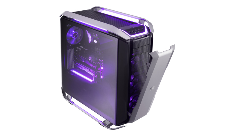 Cooler Master Cosmos C700P Curved Tempered Glass Case With RGB Lighting