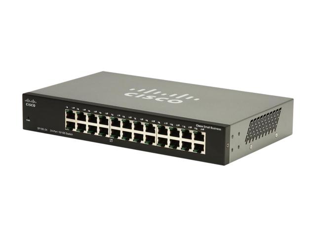 Cisco SF100-24 24-Port 10 100 Switch