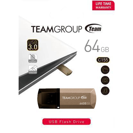 TeamGroup USB 3.0 Flash Drive C155 64GB