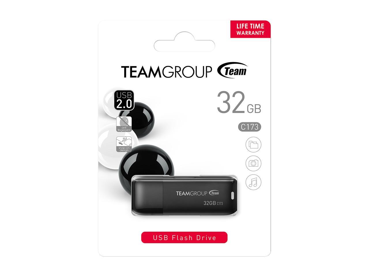 Team Group C173 32GB USB2.0 Flash Drive Model TC17332GB01
