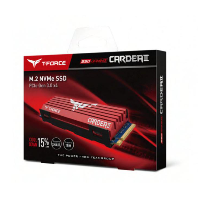 Team Group Cardea II 1TB PCIe 3.0 NVMe SSD TM8FP5001T0C110