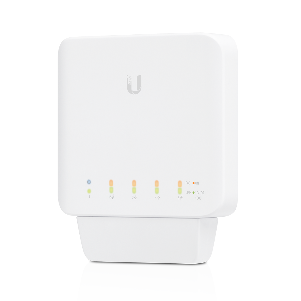 UBiQUiTi Networks (USW-Flex) UniFi Switch Flex 5-Port Managed Gigabit PoE Network Switch