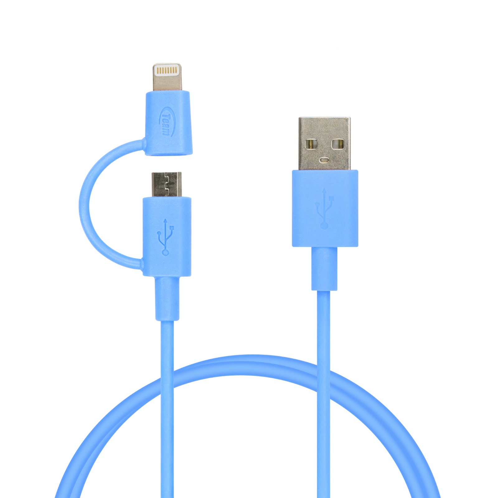 Team Group WC02 Lightning Micro USB 2 in 1 cable