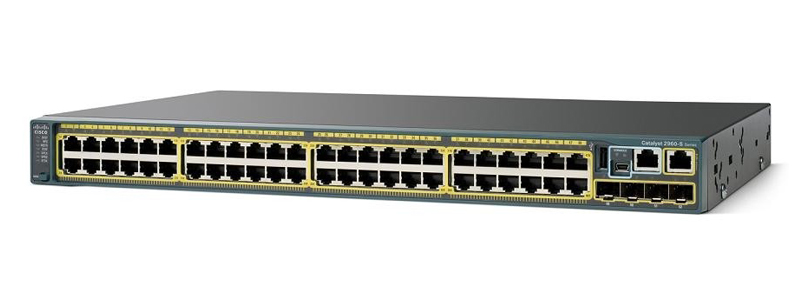 Cisco WS-C2960X-48TS-L Catalyst 2960-X 48-Port Gigabit Ethernet Switch